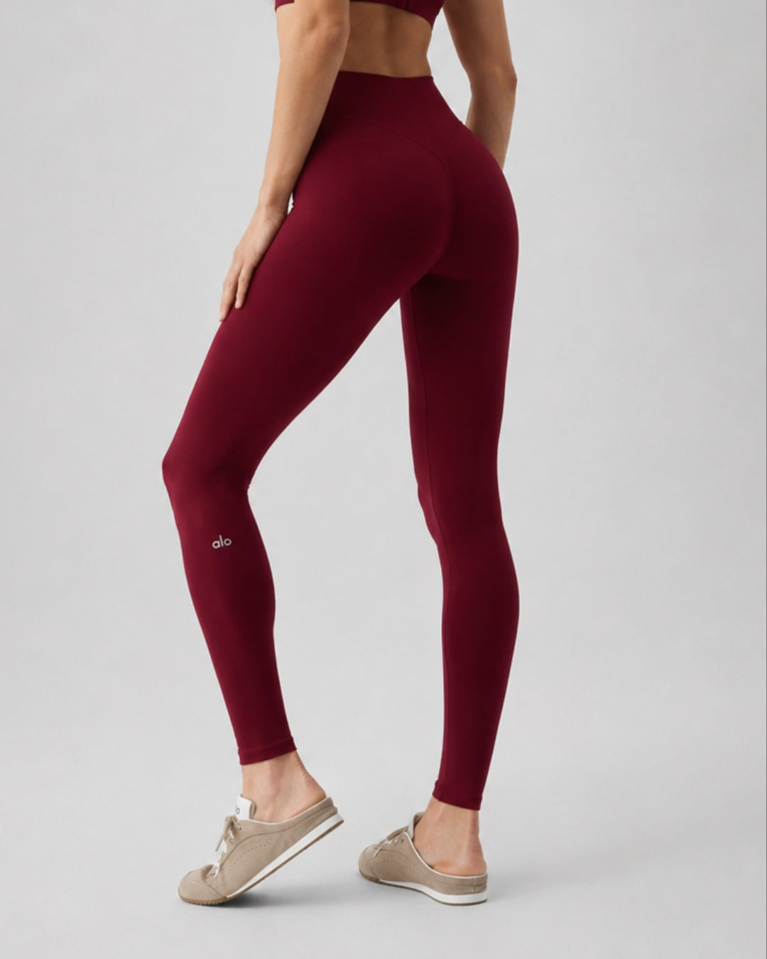 Alo Softsculpt 7/8 Define Legging Romance Red