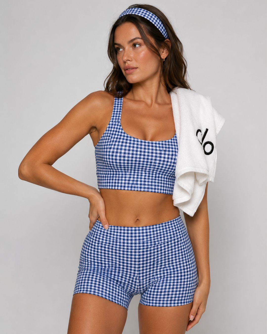 Alo Gym Towel Used by Models