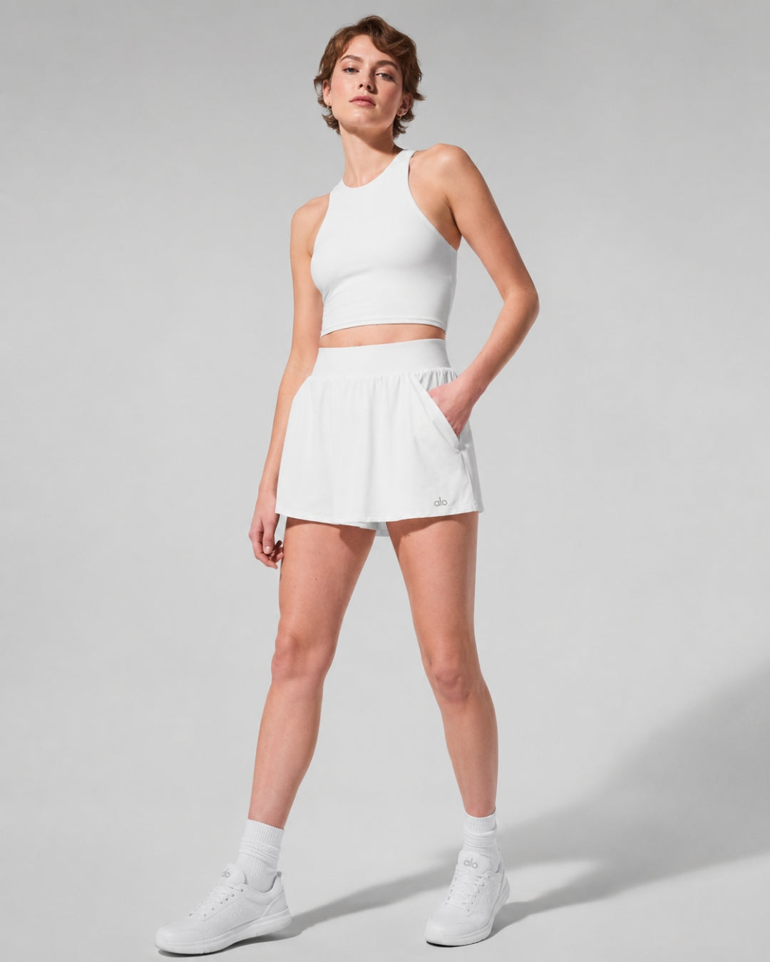 Alo Breezy Short White
