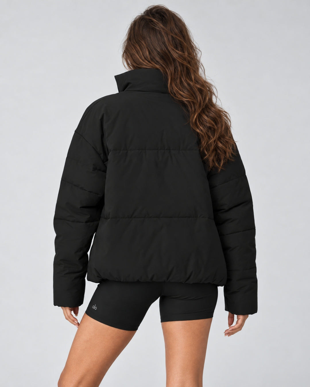 Alo Stretch Woven Street Puffer