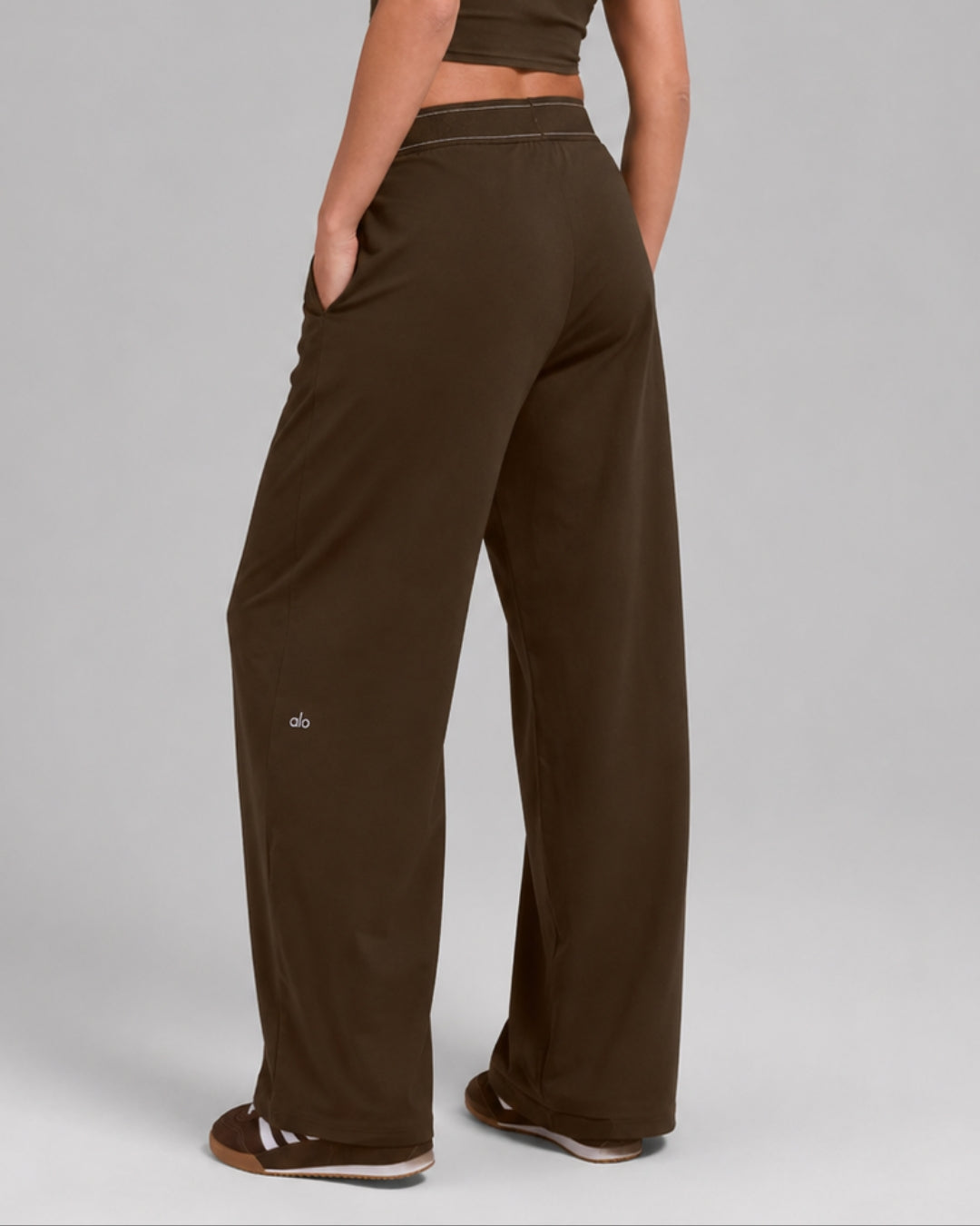 Alo Suit Up Trouser (Regular) Espresso