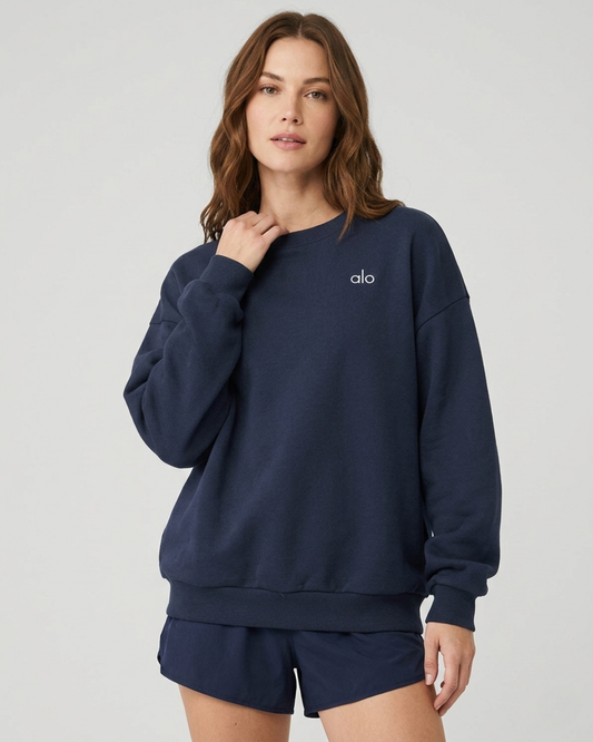 Alo Yoga Accolade Crew Neck Pullover