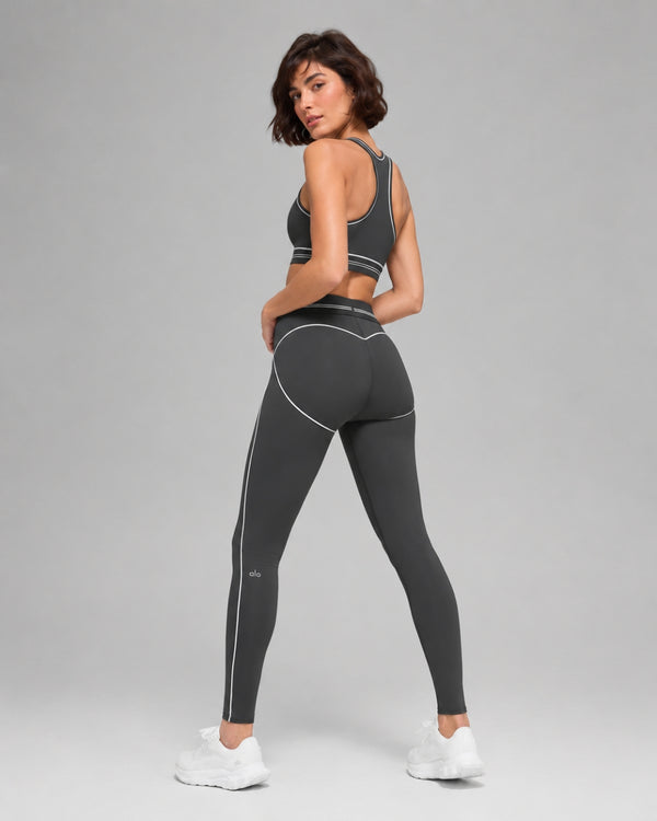 Alo Airbrush High-Waist Heart Throb Legging