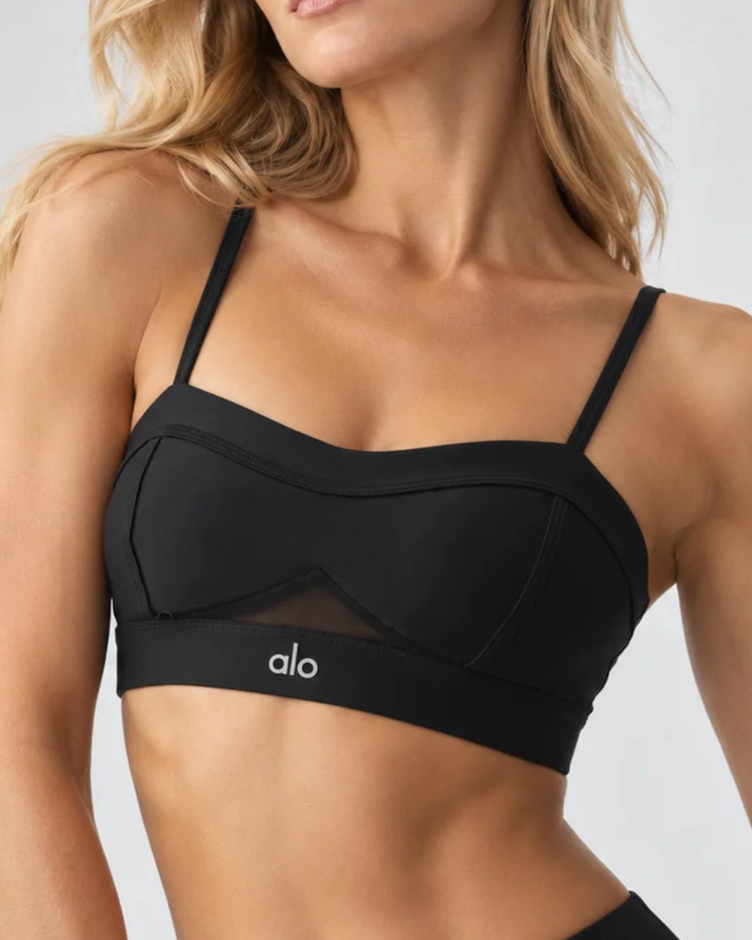 Alo Airlift Skyglow Bra Black