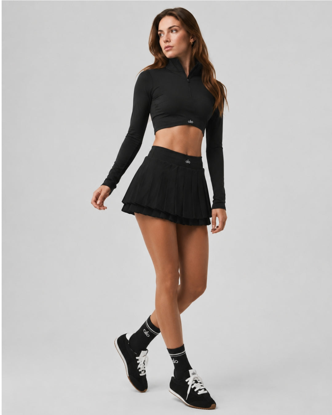 Alo Double Or Nothing Tennis Skirt