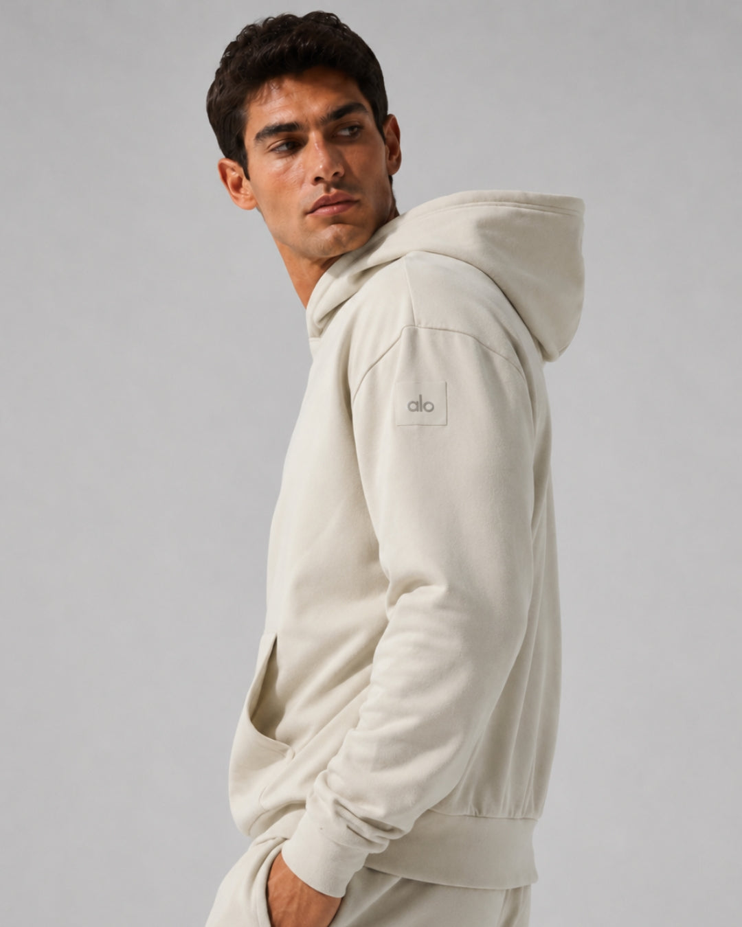 Alo Double Take Hoodie Bone