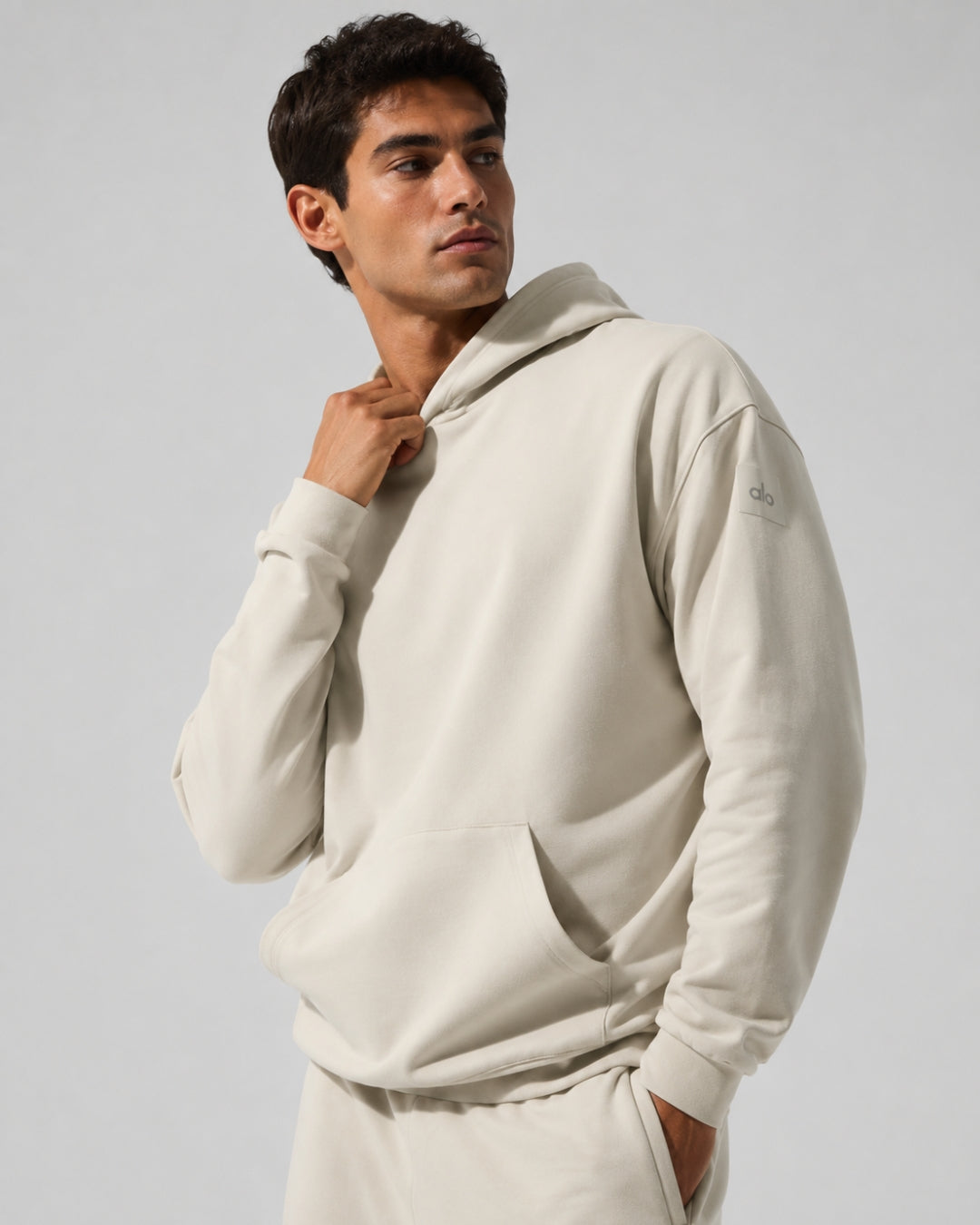Alo Double Take Hoodie Bone