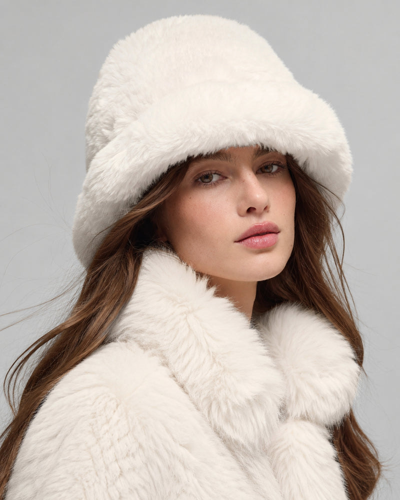 Alo Faux Fur Starstruck Bucket Hat