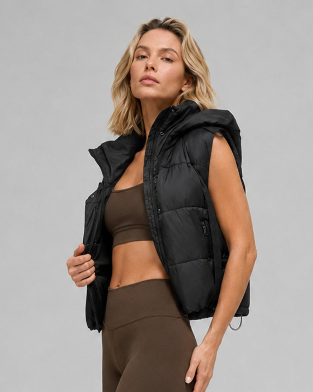 Alo Gold Rush Puffer Vest