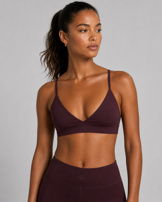 Nike Skims Triangle Bra Currant