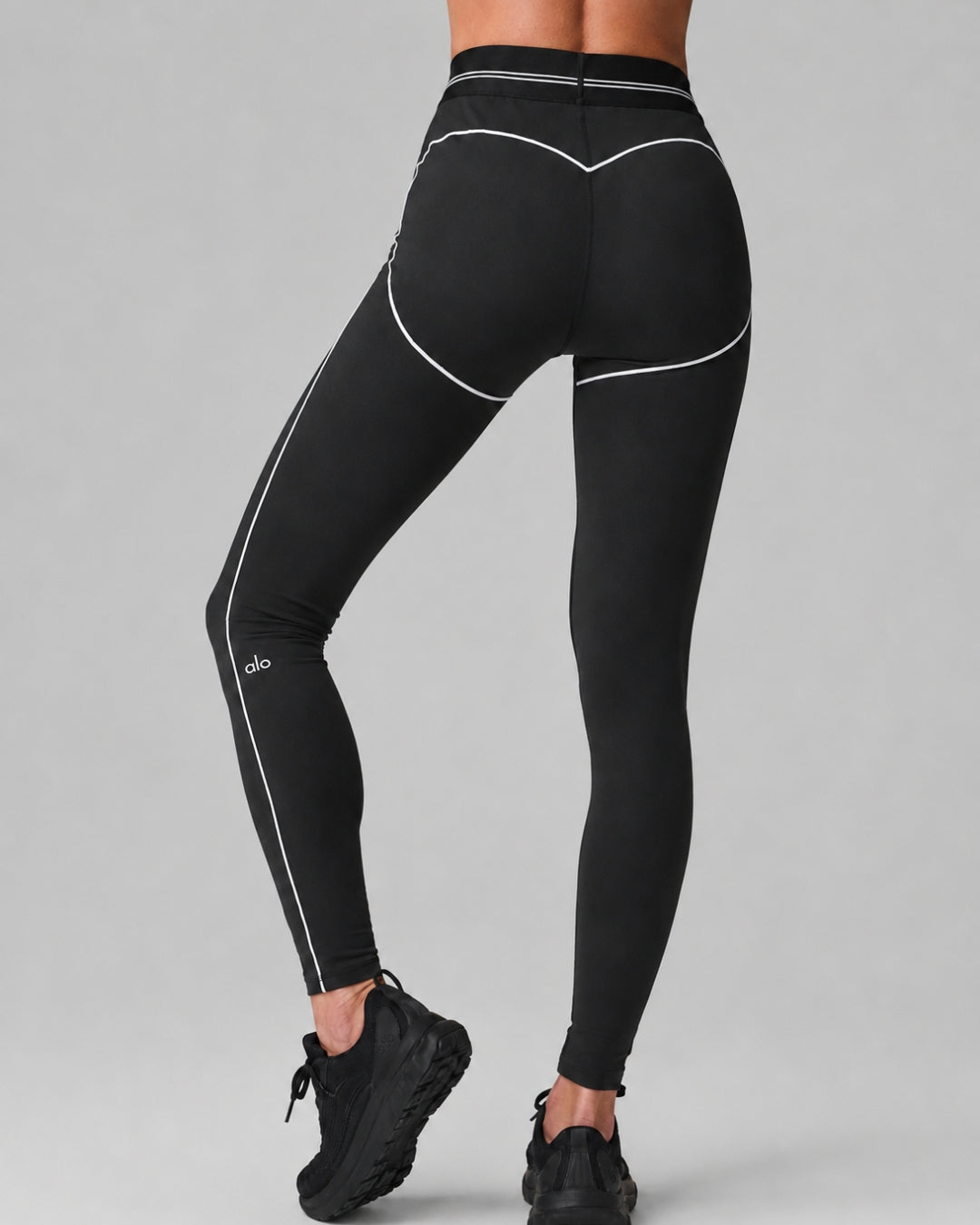 Alo Airbrush High-Waist Heart Throb Legging